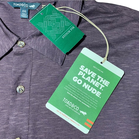 NWT 🐸 Toad & Co Tempo Polo XXL 2XL - Picture 4 of 8